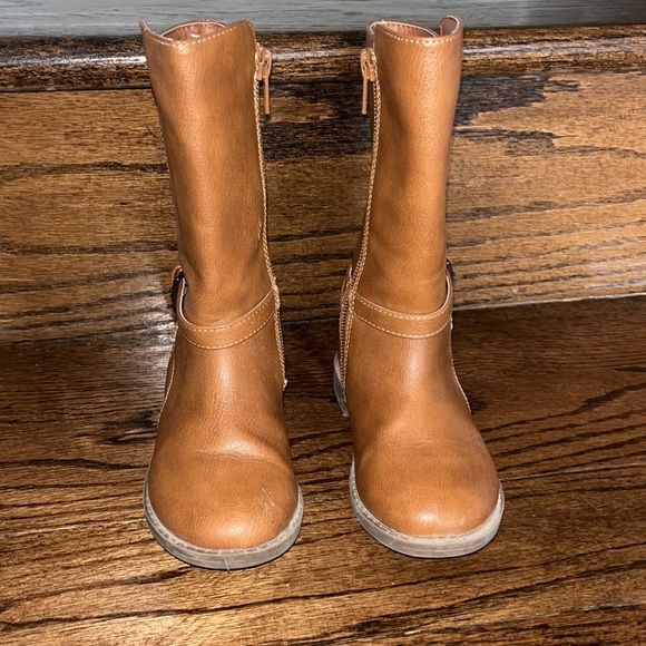 Girls boots size 8 toddler brown - Picture 2 of 5